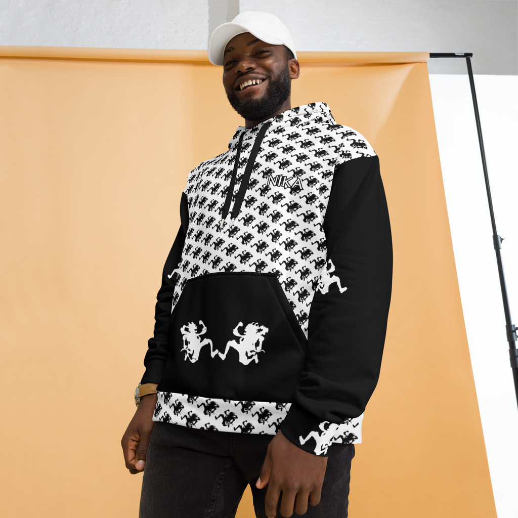 Sun God Nika Pattern Hoodie - Grand Line Treasures Anime Shop