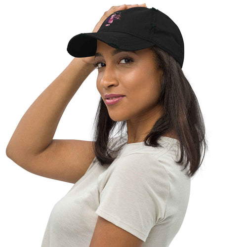 Distressed I'M JUST A GIRL Hat